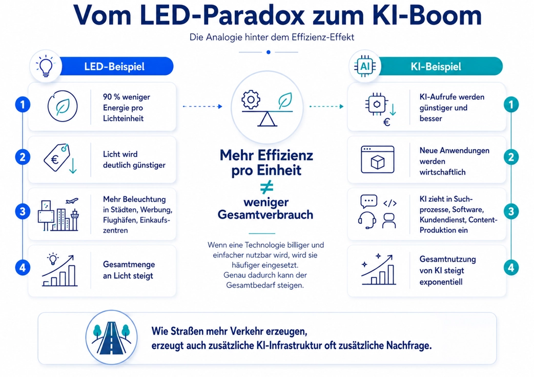 Vom LED.Paradox zum KI-Boom
